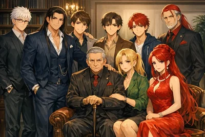 The Senju Family and The Uzumaki Family