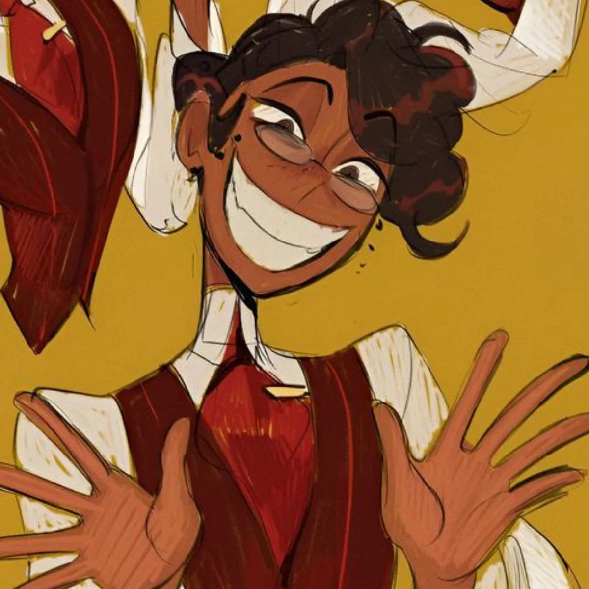 Human Alastor || Hazbin Hotel