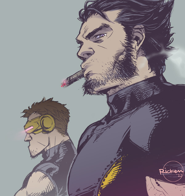 Wolverine and Cyclops | Love Triangle
