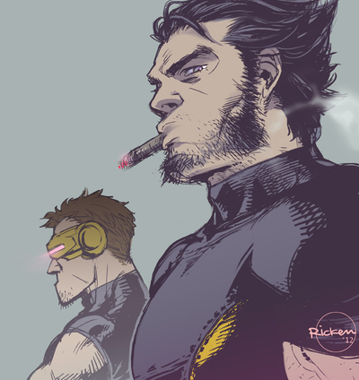 Wolverine and Cyclops | Love Triangle