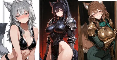 wolf girl knight harem