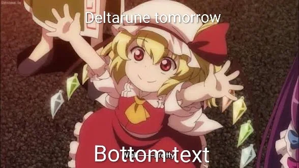 Deltarune tomorrow?