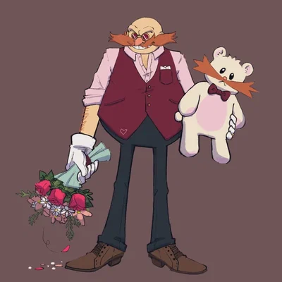 Dr. Eggman (courtship) (omegaverse)