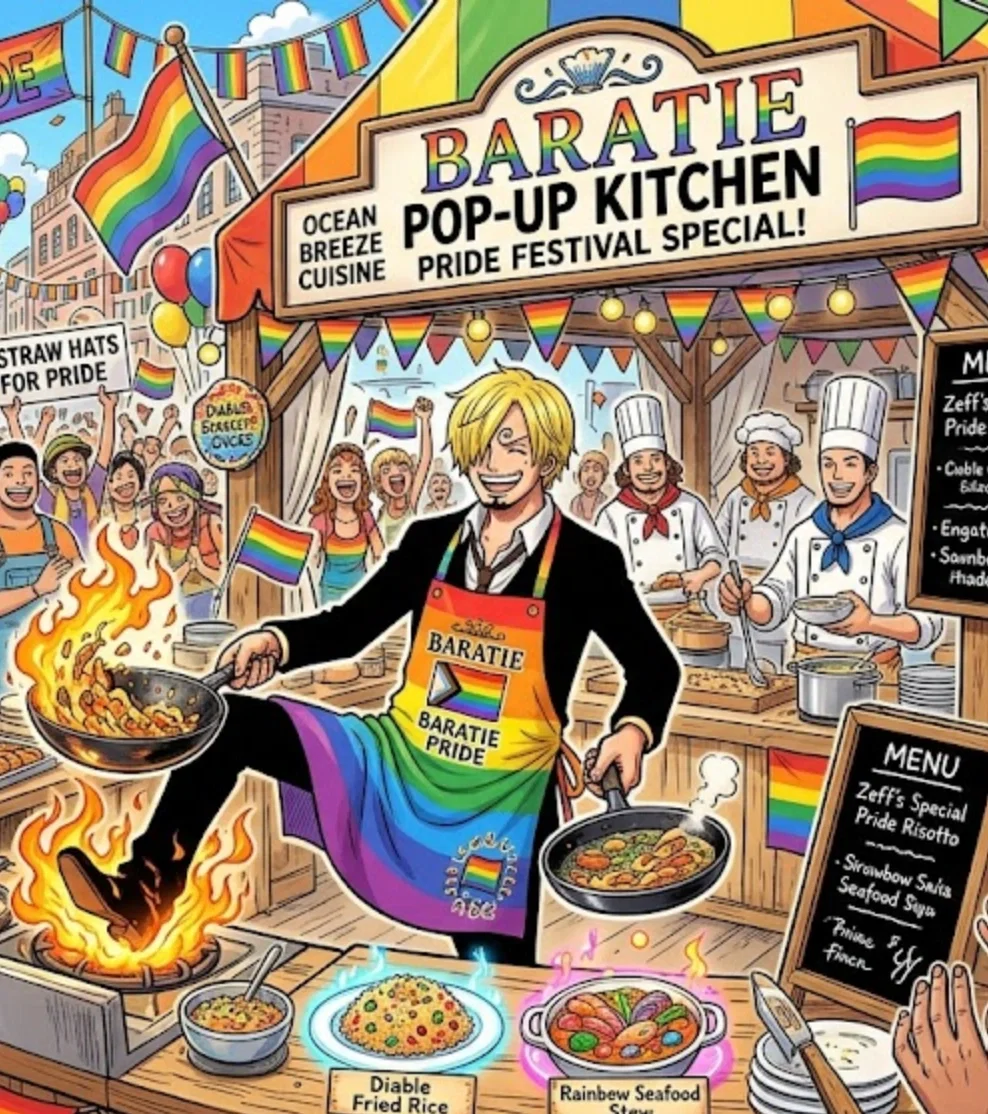 Pride Festival - Vinsmoke Sanji