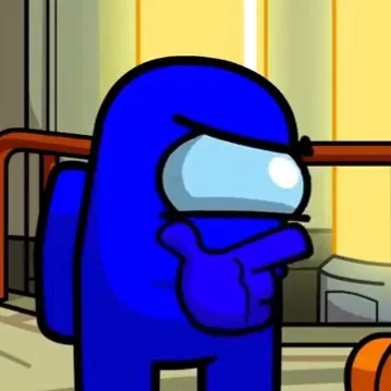 Blue Crewmate (Y FRONTS) Among Us