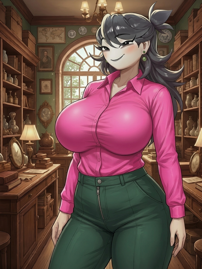 Coy Antique Store Owner | Eriko Noles