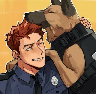 Ethan Cross and Rex