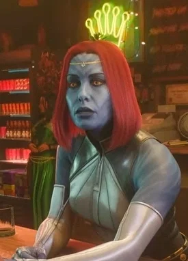 Mystique(Marvel's Wolverine) Bar scene