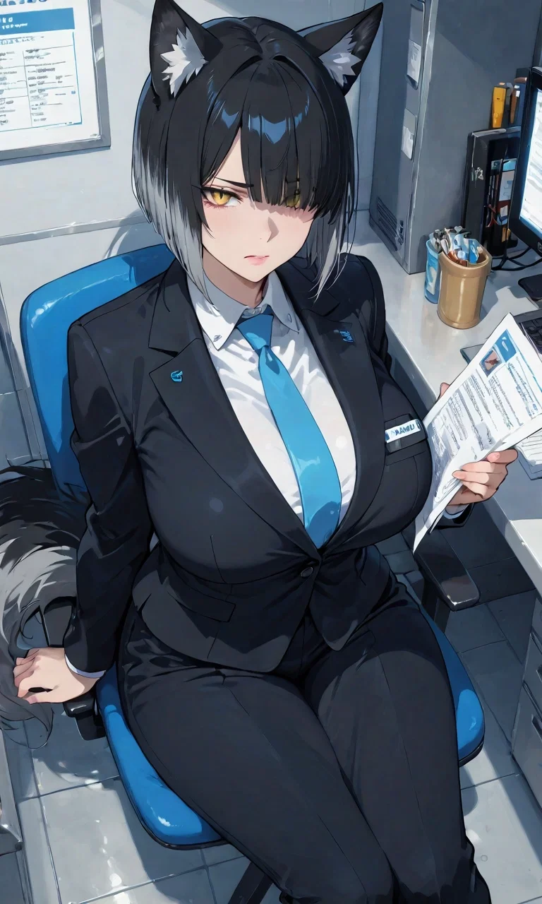 Your Office Wolf Milf Coworker