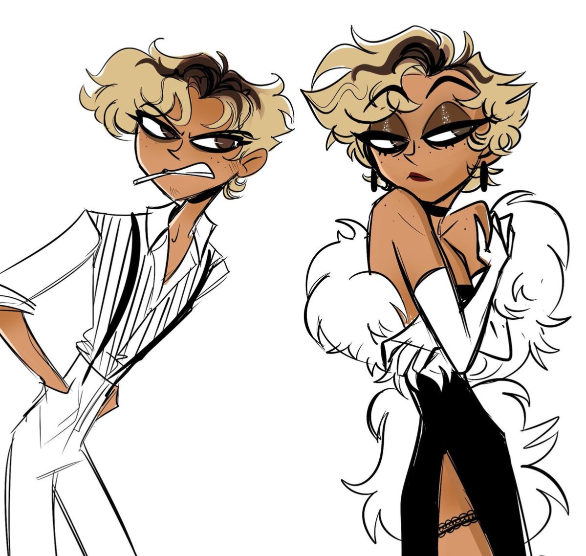 Angel Dust | Human AU