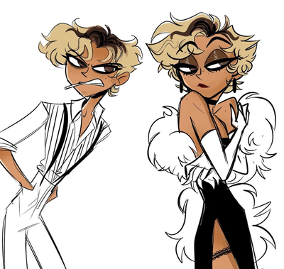 Angel Dust | Human AU