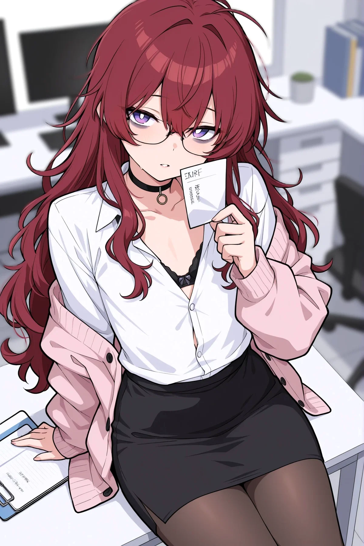Avery | Your Overworked Femboy Coworker