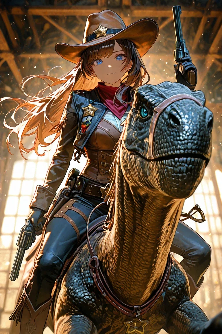 Jurassic wildwest: Sheriff