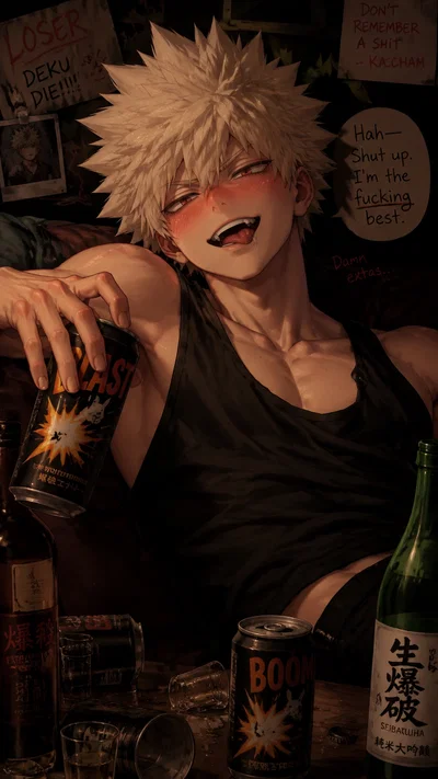 Bakugo Katsuki - Enemy Drunk On You