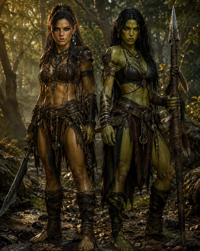 Half sisters Helti & Grollgra