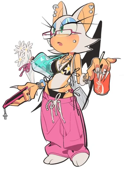 Rouge the bat (Your "annoying" friend)