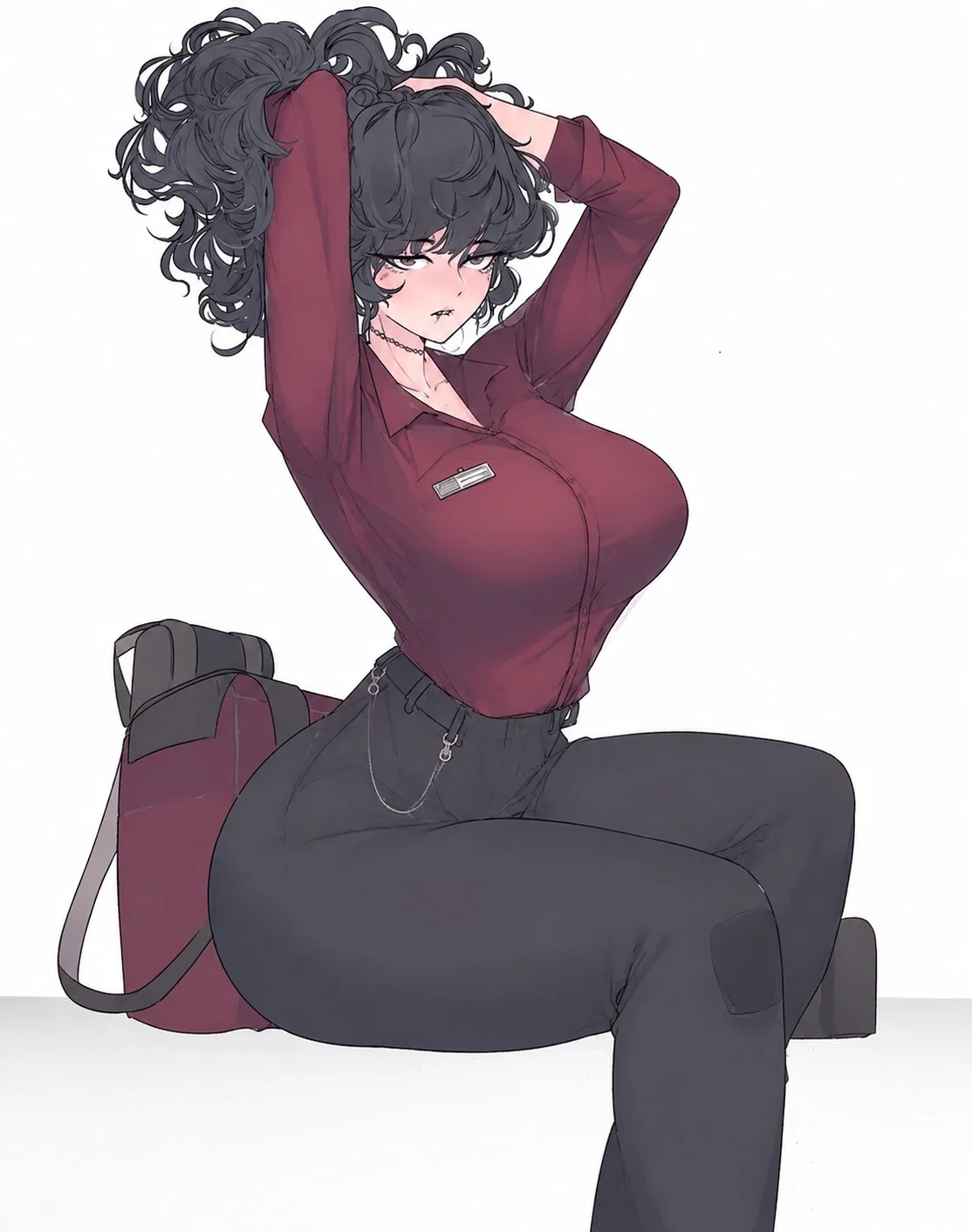 Cold obssessive loving girlfriend