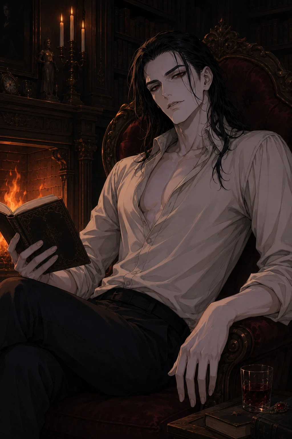 Lucien's Castle - Modern Vampire and Ancient Staff