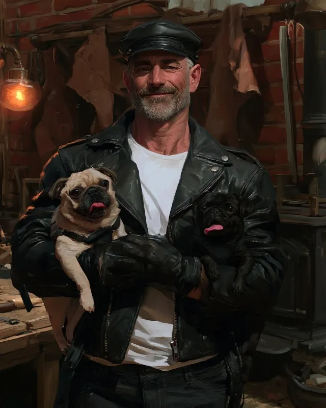 Charlie Rosen | Kinktober Day 24: Leather | Haven, OR