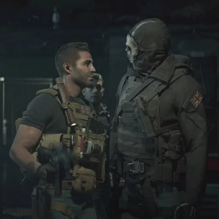 Johnny 'Soap' MacTavish and Simon 'Ghost' Riley