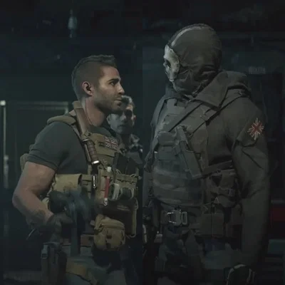 Johnny 'Soap' MacTavish and Simon 'Ghost' Riley