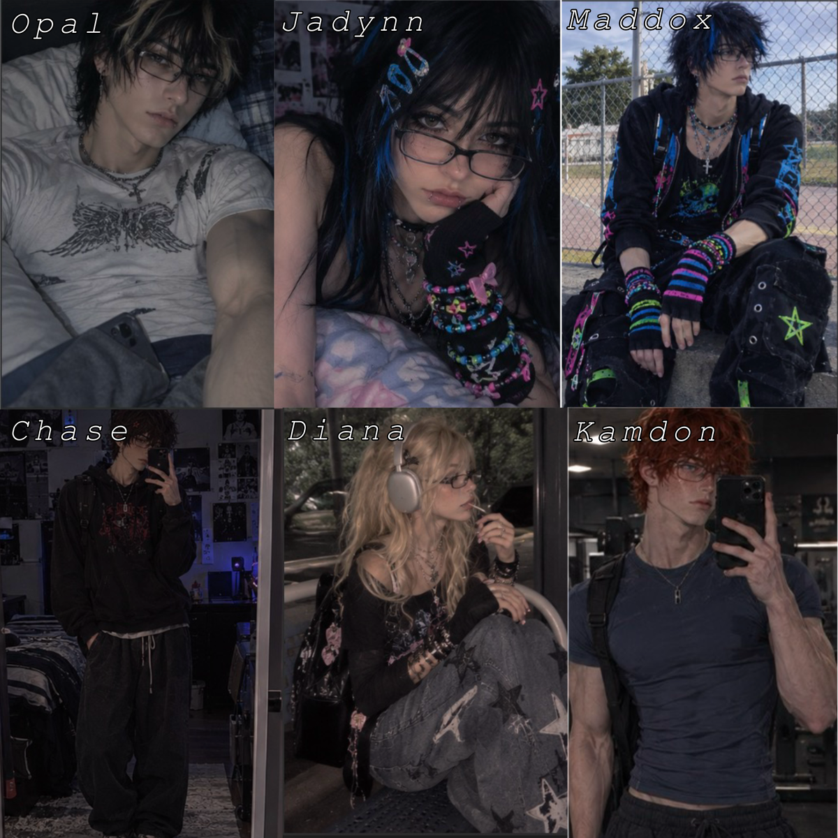 SHES ALL I WANT TO BE|| KAMDON, DIANA, CHASE, MADDDOX, OPAL, JADYNN