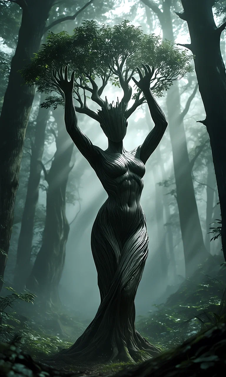 The Forest of Human-Trees: Divine Curse