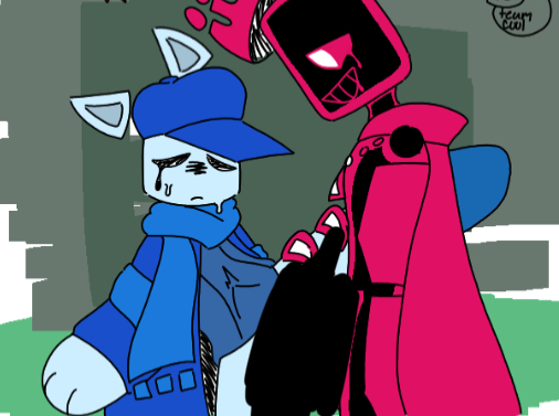 Friend Elliot and Blixer...”Close to me...?”