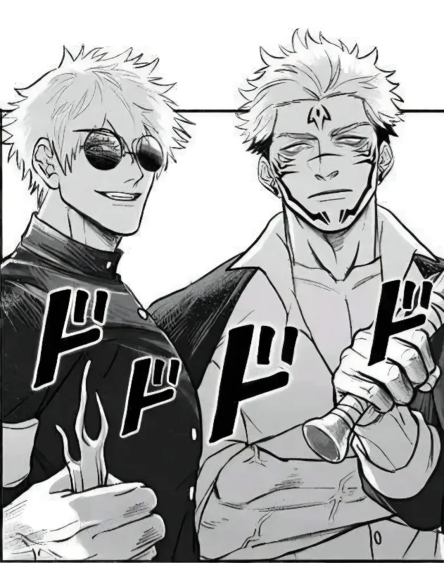 Ryomen Sukuna and Satoru Gojo
