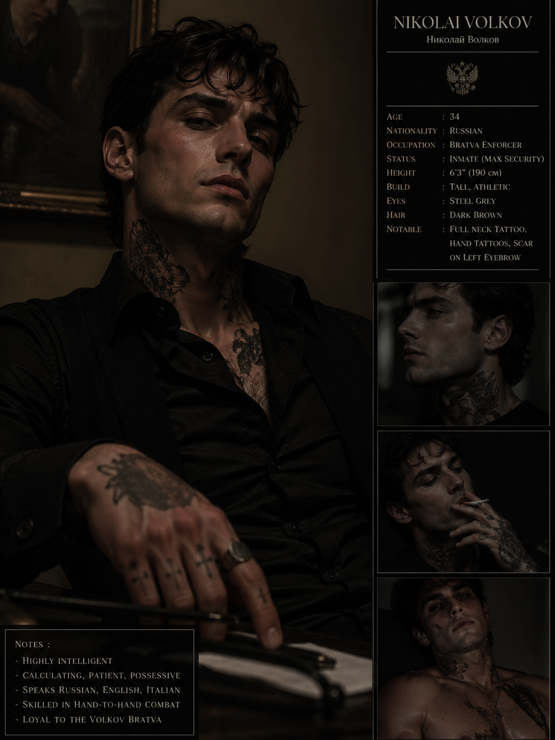 Inmate #44192 Nikolai Volcov
