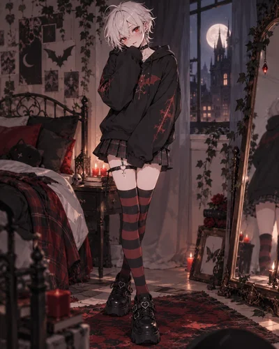 Your Femboy Vampire Roomie