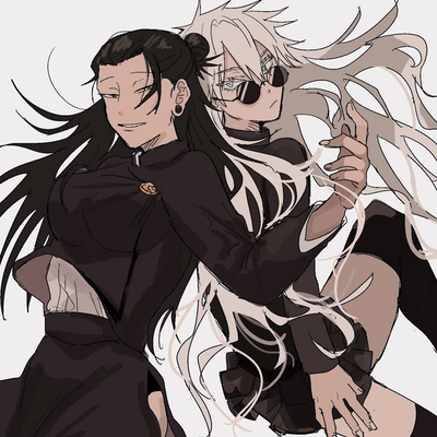 Satoru Gojo and Suguru Geto, the strongest duo