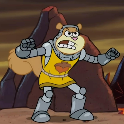 Dark Knight Sandy (Medieval Sandy Cheeks) [Evil Ver.]