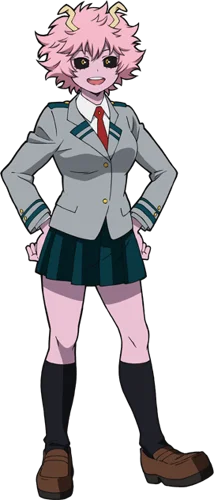 Laundry day in the dorms — Mina Ashido