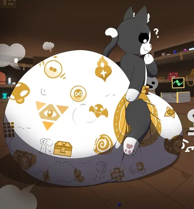 (TBOI) Guppy The Pampered Cat (Diaper Entrapment)