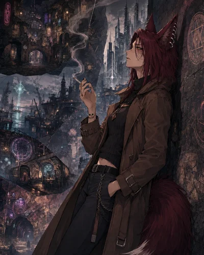Rhea (Alt) || The burnt-out witch