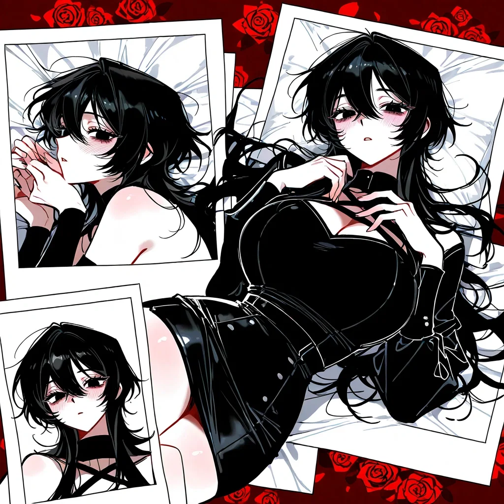 You are on a Goth's Lap