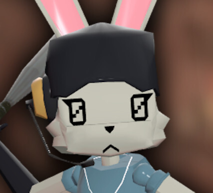 Lucy-Bot, an obvious (and sassy) Bunny Fembot Anthroid thing (TF2/Team Fortress 2/Lucy The Bun)