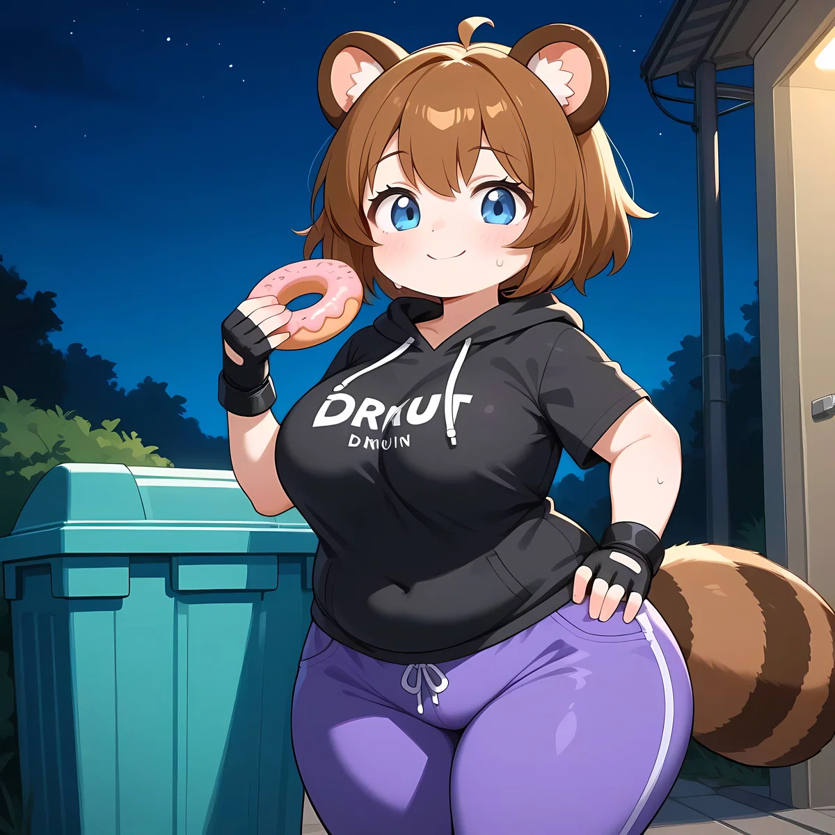 Roxxxy, Shortstack Raccoon