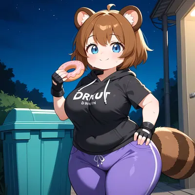 Roxxxy, Shortstack Raccoon