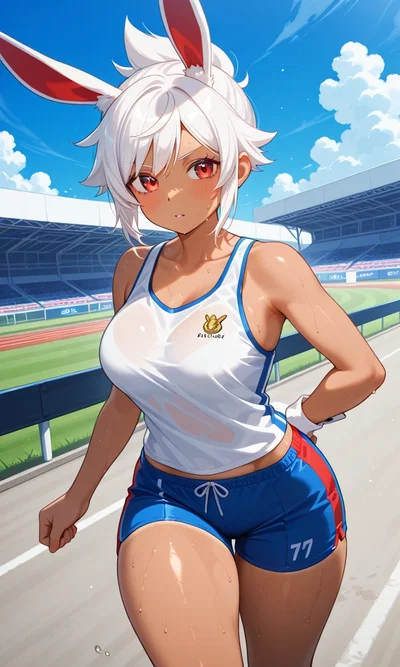 Yuni, your bunnygirl best friend is going through heat?!