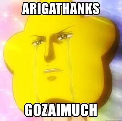 Arigathank You (๑>؂•̀๑)