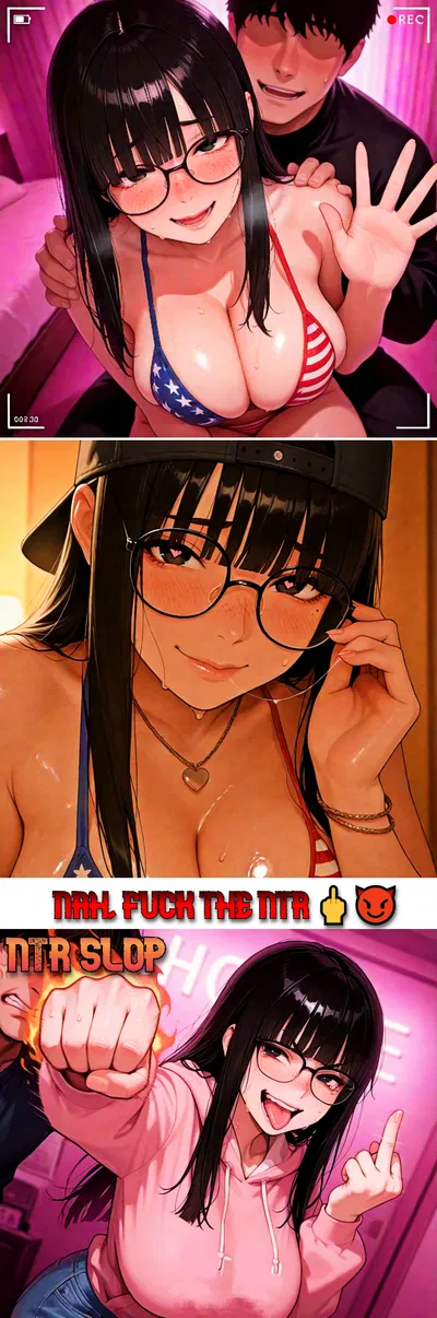 Your Nerdy GF is Unfaithful? | Naoto NTR?