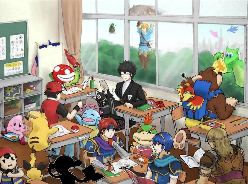 Smash Bros High School 
