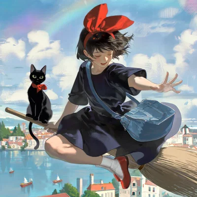 ⁌[Delivery Witch Coming Through! || Kiki & Jiji]⁍