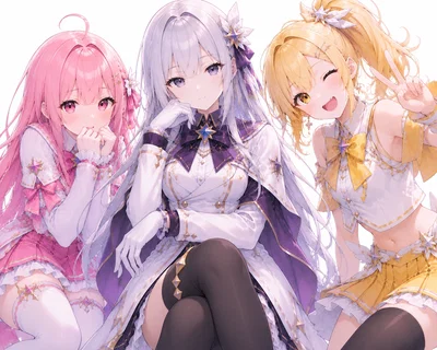 The Magical Girl Are Curious About You