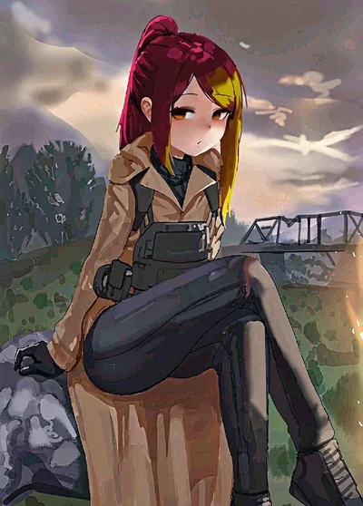 The girl from the Stalker group