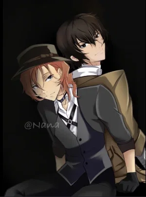DAZAI AND CHUUYA