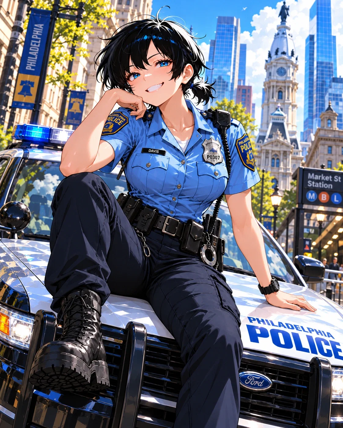 🚓⚾Maeve Davis - Blue Ideal