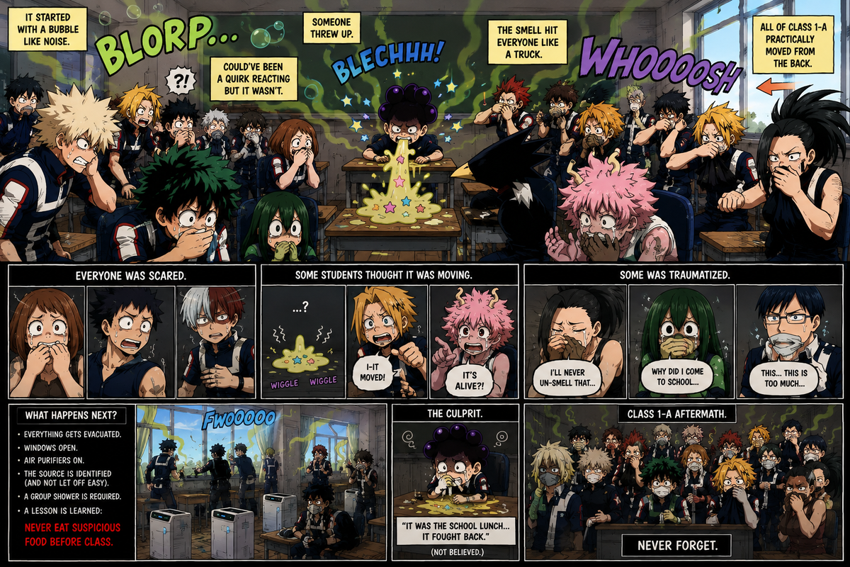Mha- Mystery sickness of class 1A